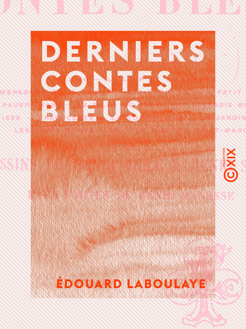 ebook cover of Derniers contes bleus, by Edouard Laboulaye