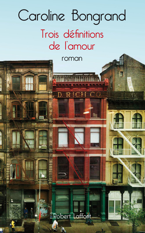 ebook cover of Trois définitions de l'amour, by Caroline Bongrand