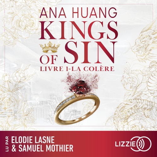audiobook cover of Kings of Sin - Livre 1 La colère, by Ana Huang