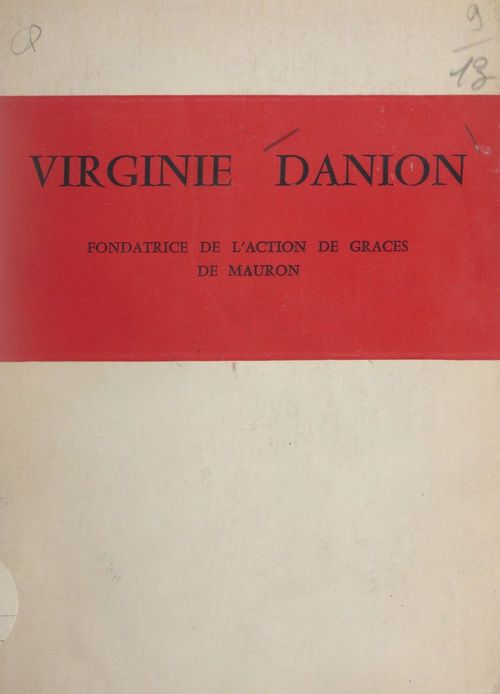 Couverture ebook de Virginie Danion, de Fidelis