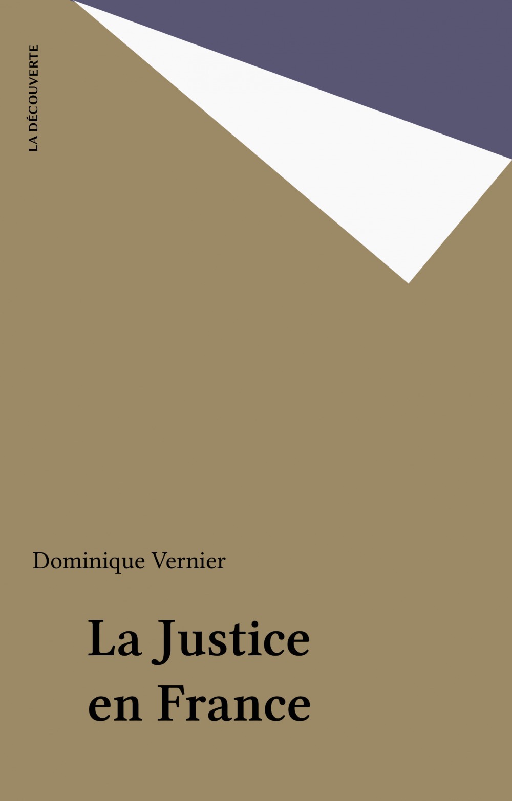 ebook cover of La Justice en France, by Dominique Vernier