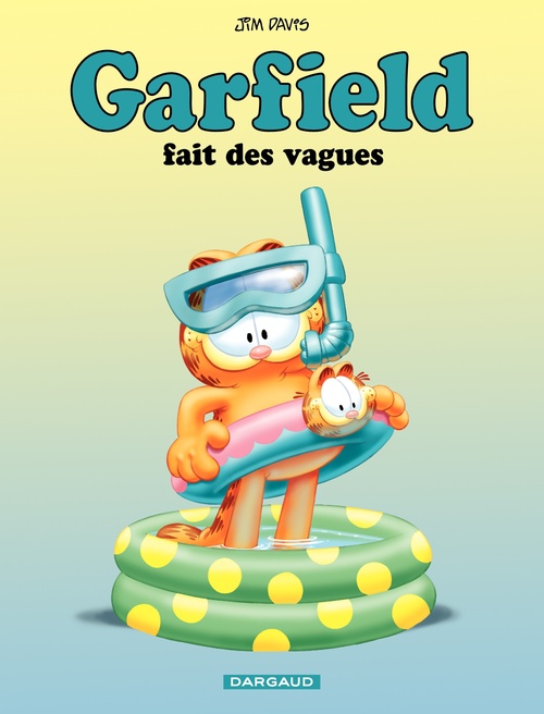 Couverture ebook de Garfield - Tome 28 - Garfield fait des vagues, de Jim Davis