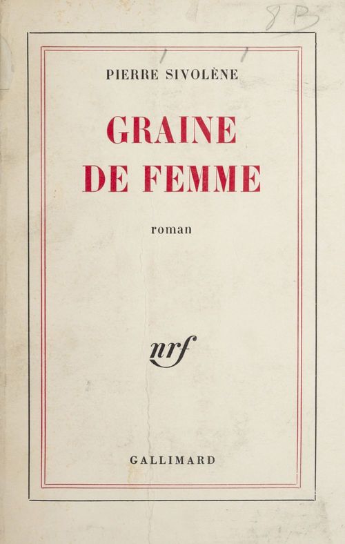 Couverture ebook de Graine de femme, de Sivolene Pierre