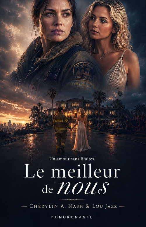 ebook cover of Le meilleur de nous, by Cherylin A. Nash, Lou Jazz, Homoromance Editions - Roman Lesbien