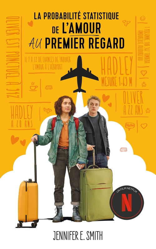 ebook cover of La probabilité statistique de l'amour au premier regard - le roman à l'origine du film Netflix, by Jennifer E. Smith