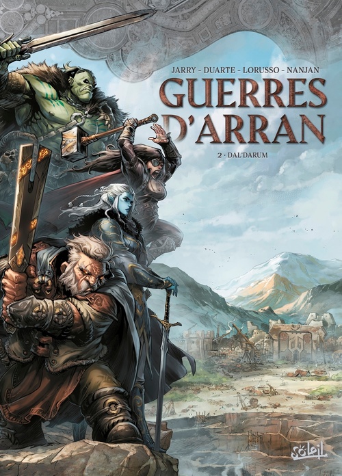 Couverture ebook de Guerres d'Arran T02 - Dal'Darum, de Nicolas Jarry, Giovanni Lorusso