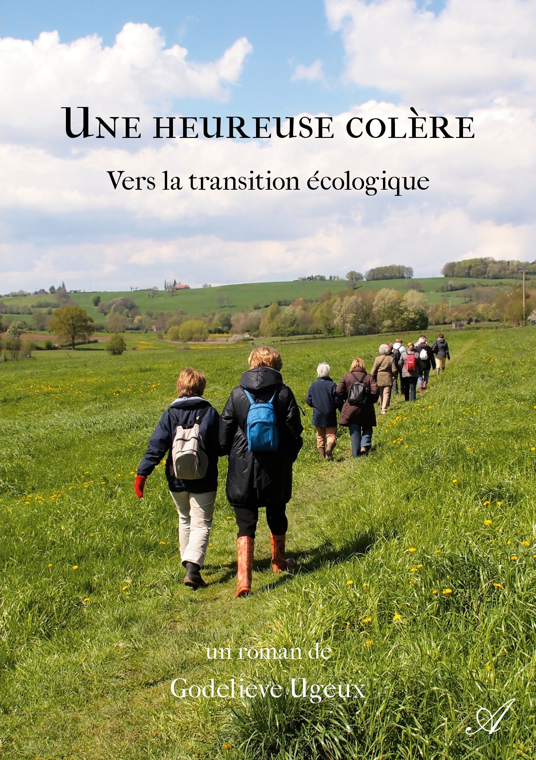 ebook cover of Une heureuse colère, by Ugeux Godelieve