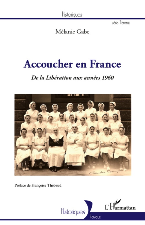 ebook cover of Accoucher en France, by Mélanie Gabe