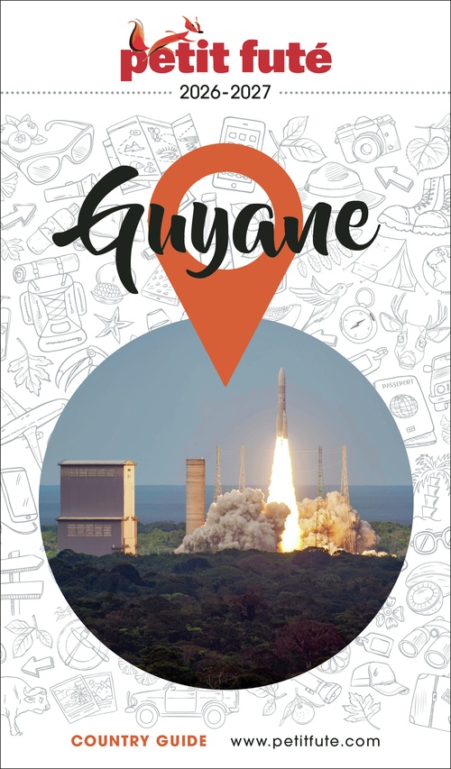 Couverture ebook de Guide Guyane 2026 Petit Futé, de Collectif