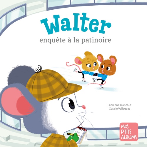Couverture audiobook de Walter enquete a la patinoire, de Fabienne Blanchut