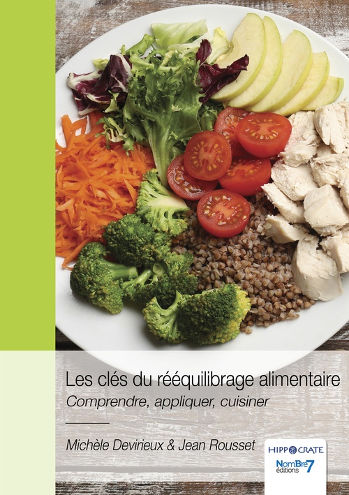 Couverture ebook de Les clés du rééquilibrage alimentaire, de Michèle Devirieux, Rousset Jean