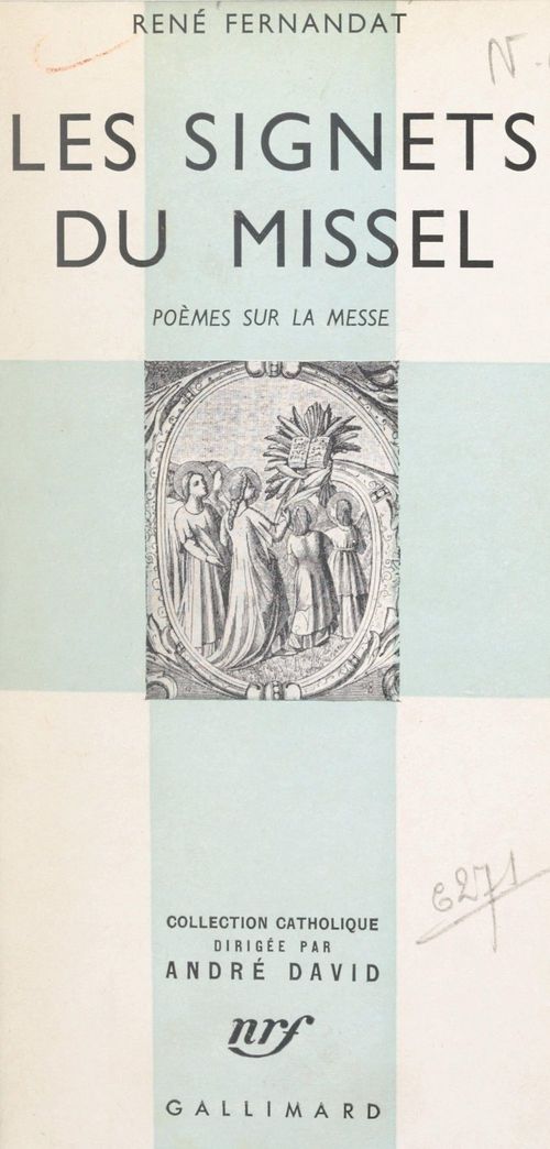 Couverture ebook de Les signets du missel, de Rene Fernandat