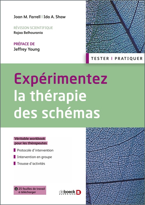 Couverture ebook de Expérimentez la thérapie des schémas, de Joan M. Farrell, Ida Shaw, Jeffrey Young