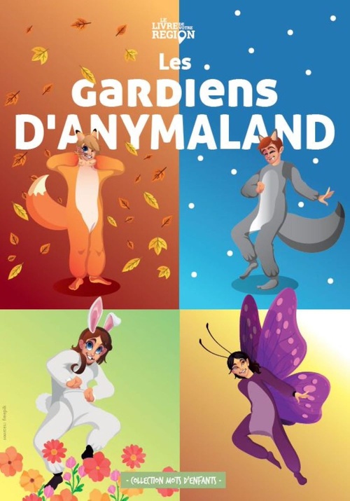 Couverture ebook de Les gardiens d'Anymaland, de Krystel Carette