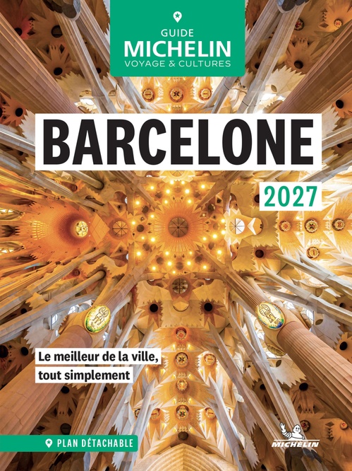 Couverture ebook de Guide Vert WE&GO Barcelone 2027, de Collectif