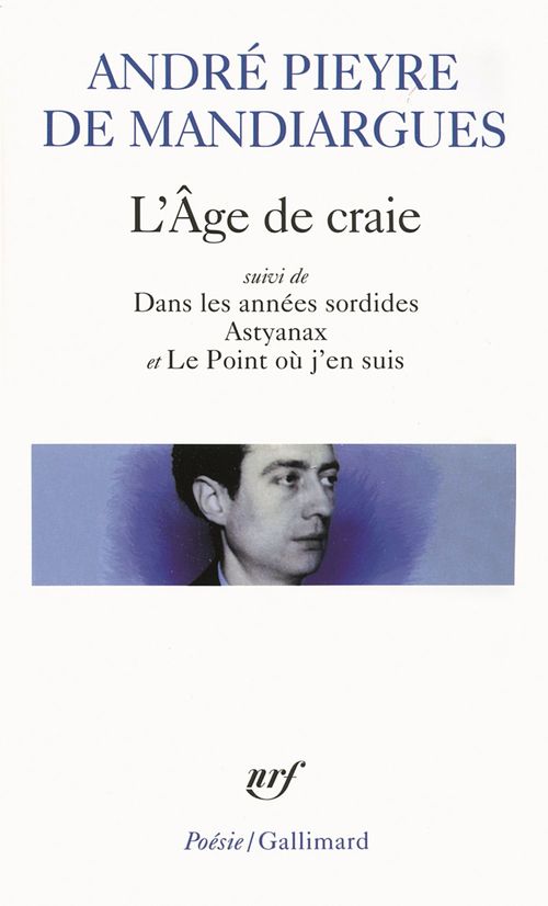 ebook cover of L'Âge de craie/Dans les années sordides/Astyanax/Le Point où j'en suis, by André Pieyre de Mandiargues