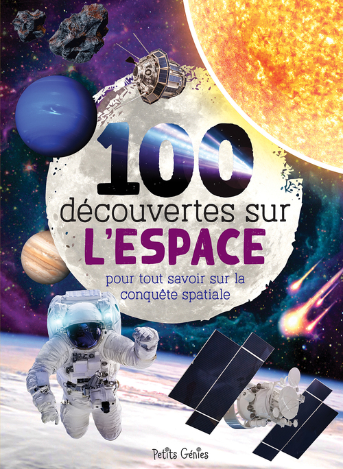ebook cover of 100 découvertes sur l'espace, by Fortin/Cote