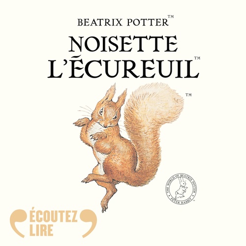 audiobook cover of Noisette l'écureuil, by Beatrix Potter