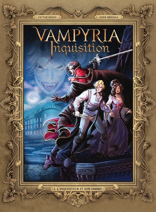 ebook cover of Vampyria Inquisition - L'inquisiteur et son ombre, by Victor Dixen