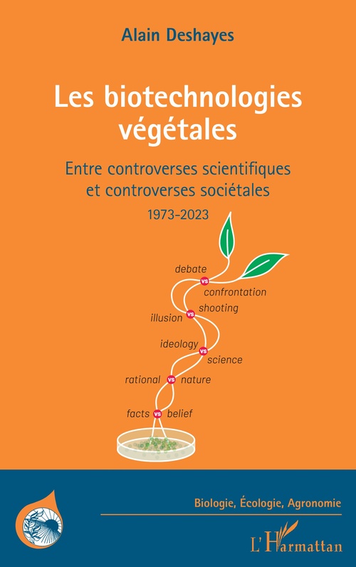 ebook cover of Les biotechnologies végétales, by Alain Deshayes