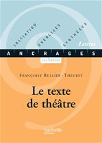 ebook cover of Le texte de théâtre, by Françoise Rullier-Theuret