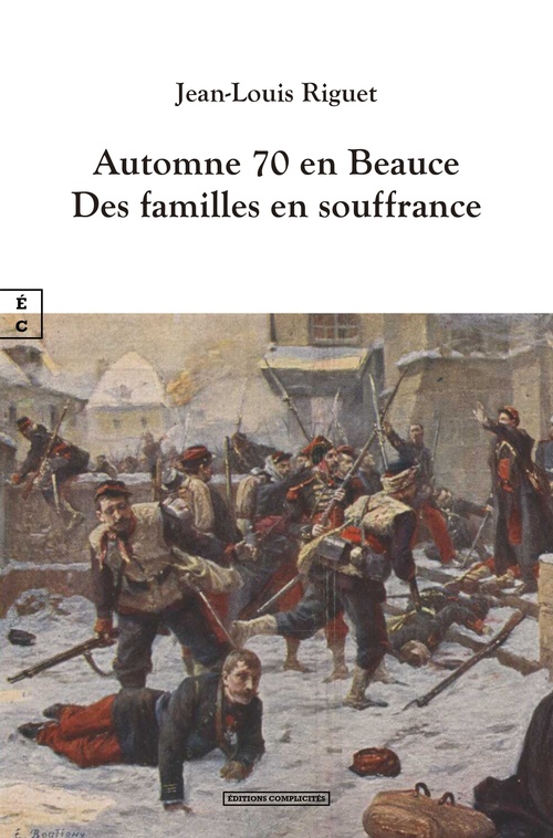 Couverture ebook de Automne 1870 en Beauce, de Jean-Louis Riguet