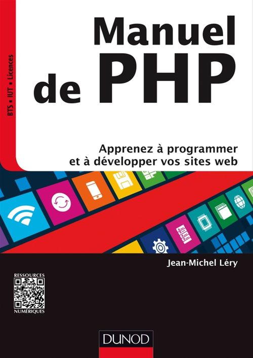 Couverture ebook de Manuel de PHP, de Jean-michel Léry