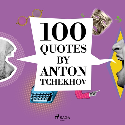 Couverture audiobook de 100 Quotes by Anton Tchekhov, de Anton Chekhov