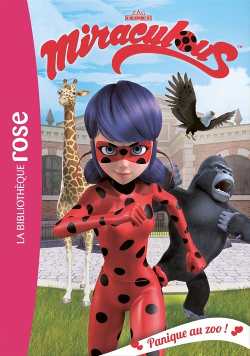 ebook cover of Miraculous 10 - Panique au zoo !, by Collectif