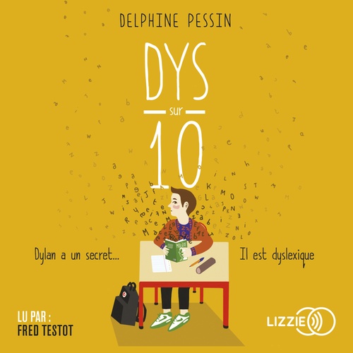 audiobook cover of Dys sur 10, by Delphine Pessin