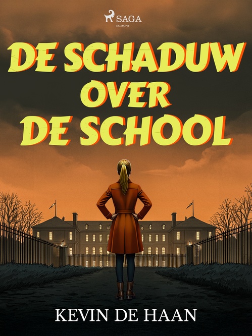 ebook cover of De schaduw over de school, by Kevin De Haan