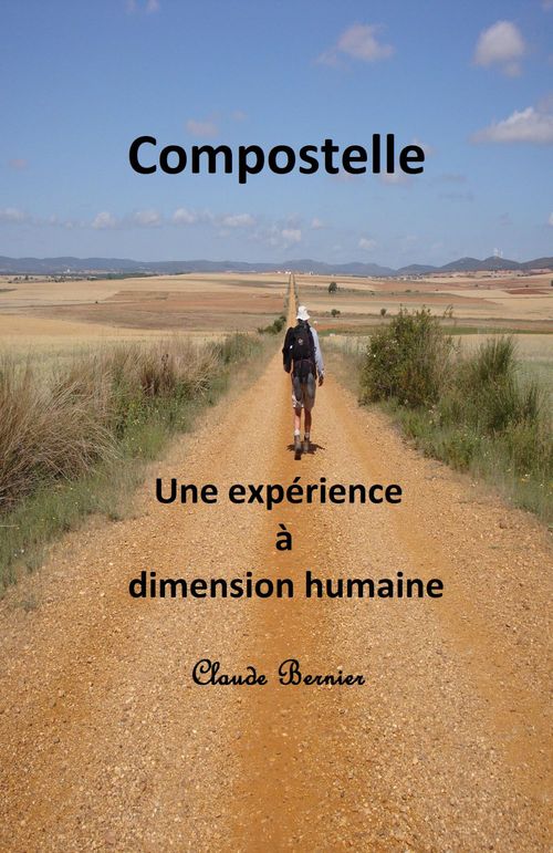 Couverture ebook de Compostelle, de Claude Bernier