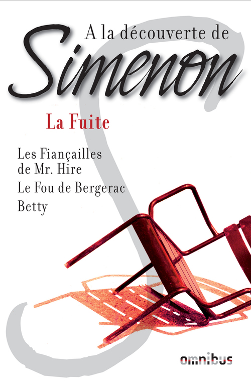 ebook cover of A la découverte de Simenon La fuite, by Georges Simenon