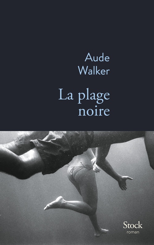ebook cover of La plage noire, by Aude Walker