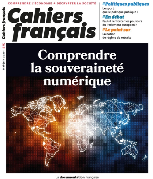 ebook cover of Cahiers français : Comprendre la souveraineté numérique - n°415, by Cahiers Francais