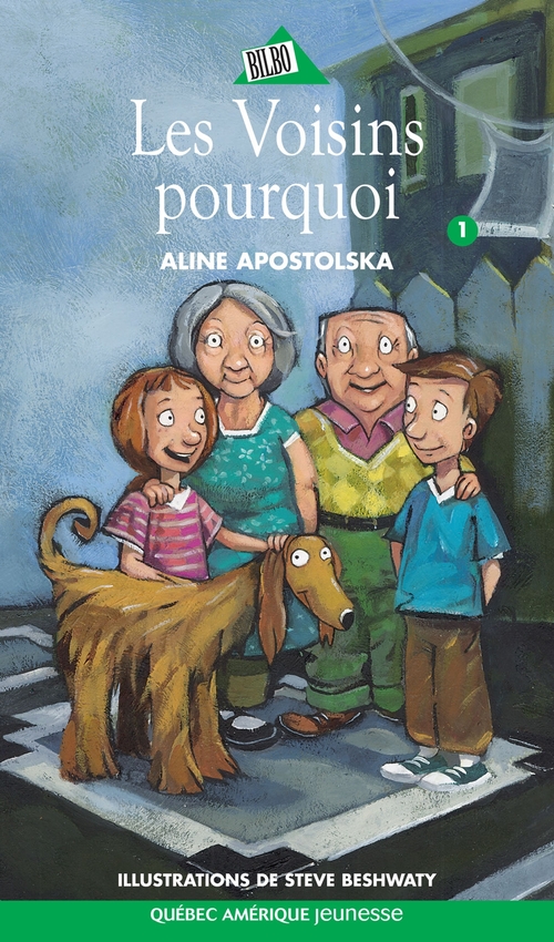 Couverture ebook de Les Contes de la ruelle 1 - Les Voisins pourquoi, de Aline Apostolska