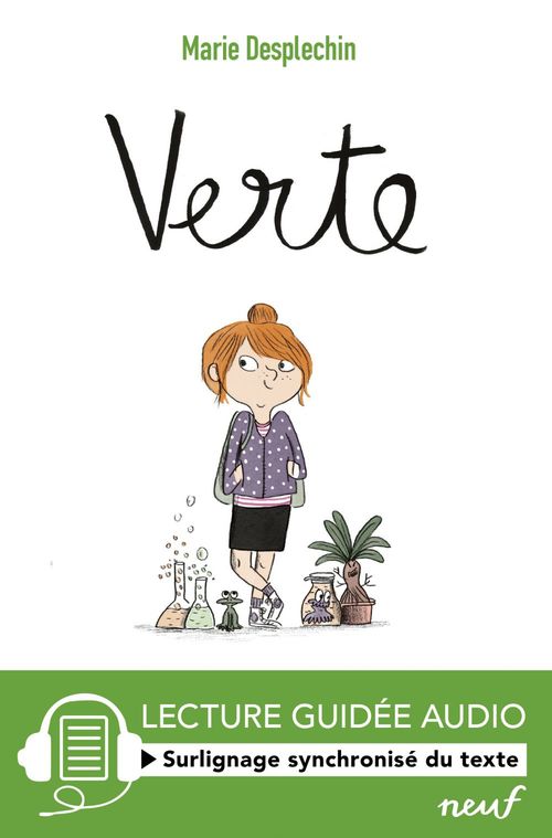 ebook cover of Verte, by Marie Desplechin, Magali Le Huche