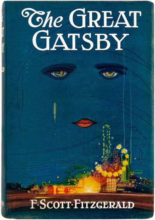 ebook cover of The Great Gatsby: The Original 1925 Edition (A F. Scott Fitzgerald Classic Novel), by F. Scott Fitzgerald
