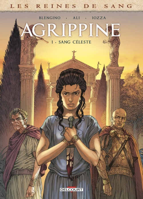 Couverture ebook de Les Reines de sang - Agrippine T01, de Luca Blengino