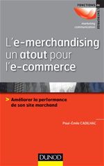 Couverture ebook de L'e-merchandising un atout pour l'e-commerce, de Paul-émilie Cadilhac
