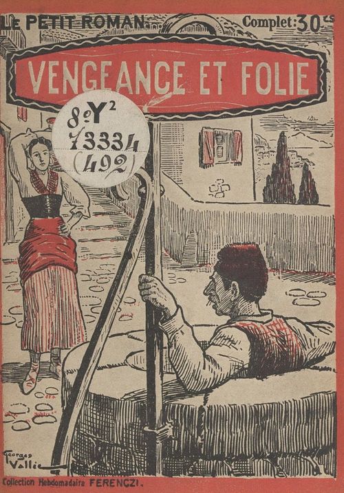 ebook cover of Vengeance et folie, by Auguste Mario