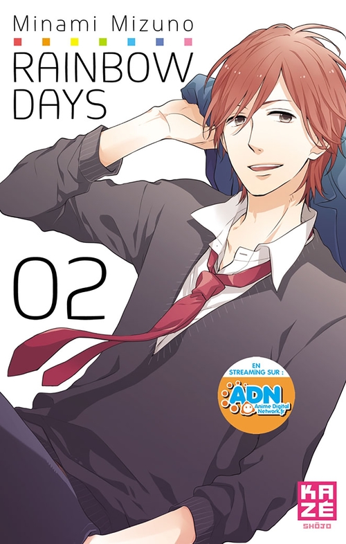 Couverture ebook de Rainbow Days T02, de Minami Mizuno