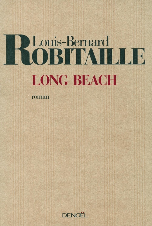 ebook cover of Long Beach, by Louis-bernard Robitaille
