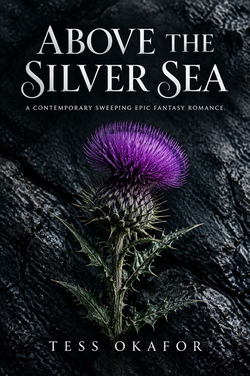 Couverture ebook de Above the Silver Sea, de Tess Okafor