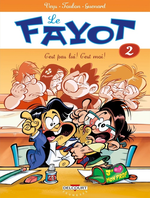 Couverture ebook de Le Fayot T02 - C'est pas lui ! C'est moi !, de Arnaud Toulon, Pierre Veys