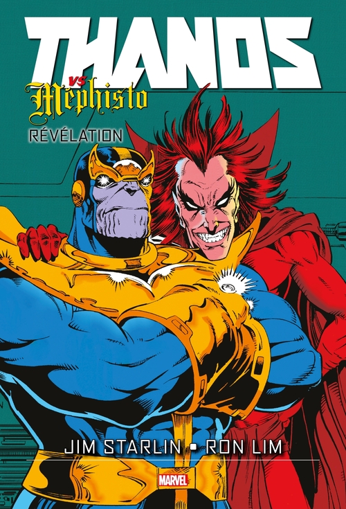 Couverture ebook de Thanos vs Mephisto : Révélation, de Jim Starlin