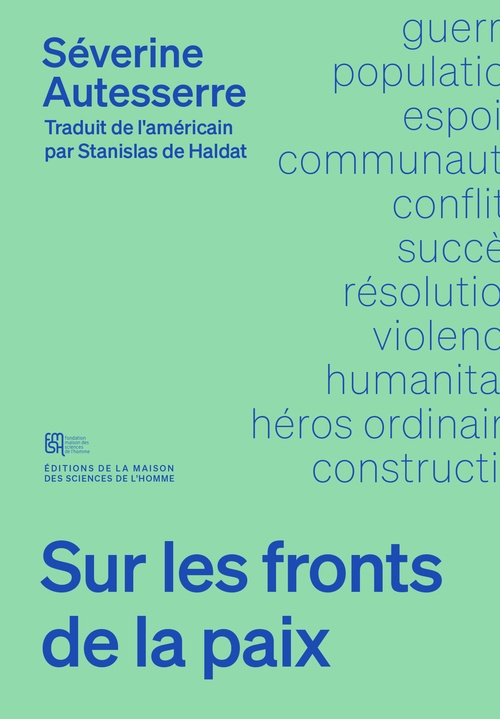 ebook cover of Sur les fronts de la paix, by Séverine Autesserre