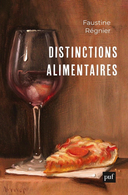 ebook cover of Distinctions alimentaires, by Faustine Régnier