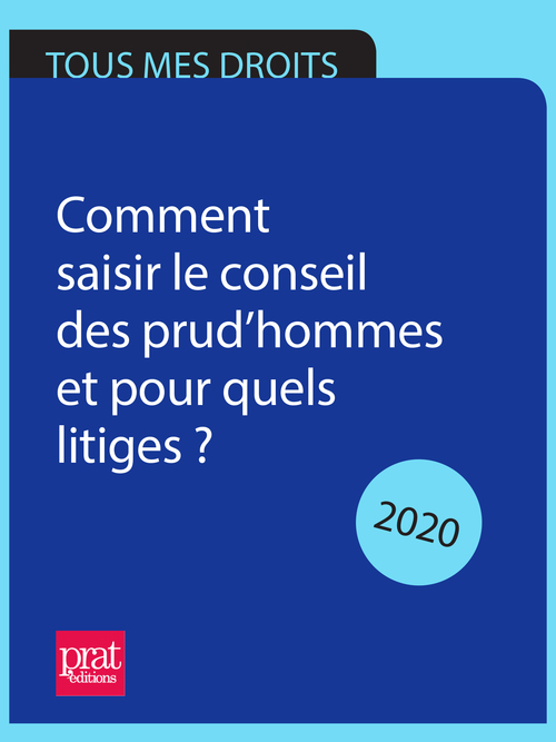 Couverture ebook de Prud´hommes 2020, de Sandrine Bourdais, Brigitte Vert