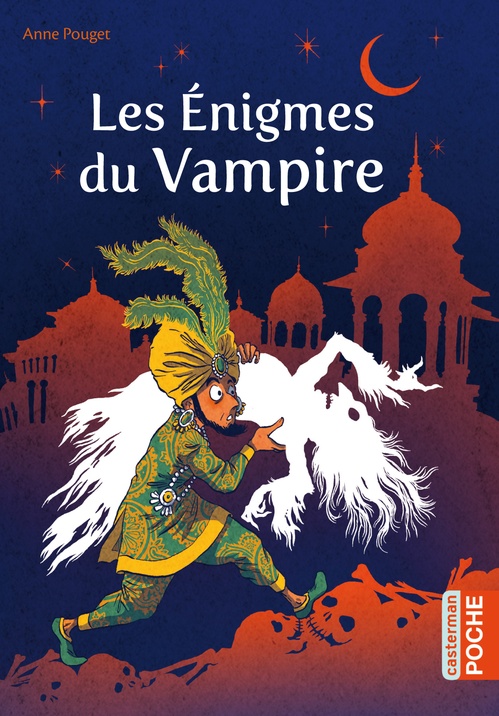 Couverture ebook de Les énigmes du vampire, de Anne Pouget